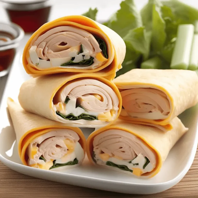 Turkey-and-Cheese Roll-Ups