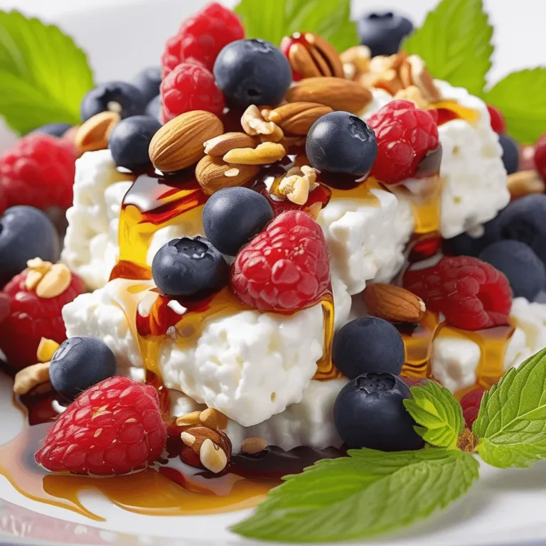 Cottage-Cheese-with-Fresh-Berries